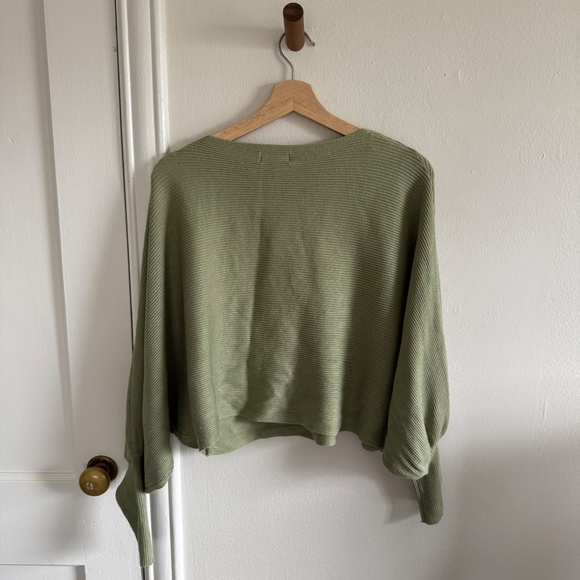 Altar’d State Ribbed Sweater - Green - Picture 4 of 4